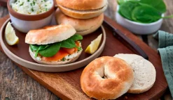 4 bagels, petits pains américains, cuits*Picard Clearance