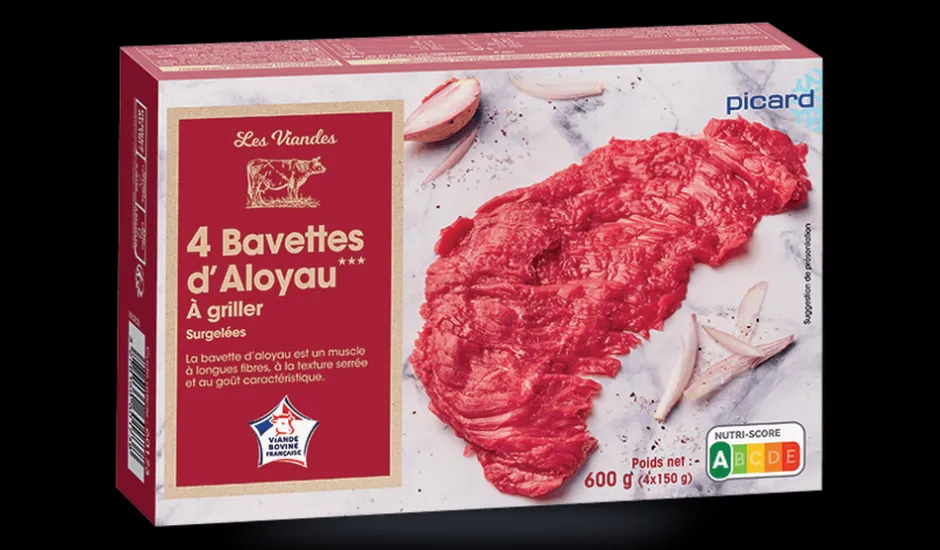4 biftecks de bavette d'aloyau*Picard Sale