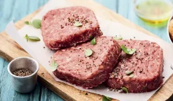 8 biftecks hachés bio, pur boeuf, 15% M.G maximum*Picard New