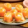 8 bouchées apéritives au saumon*Picard Hot