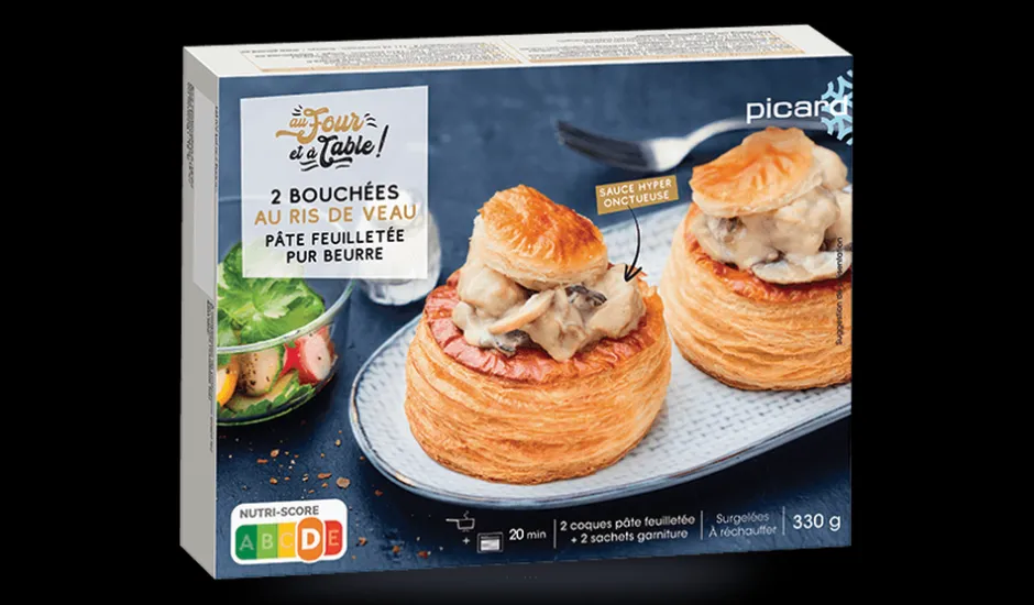 2 bouchées au ris de veau*Picard Hot