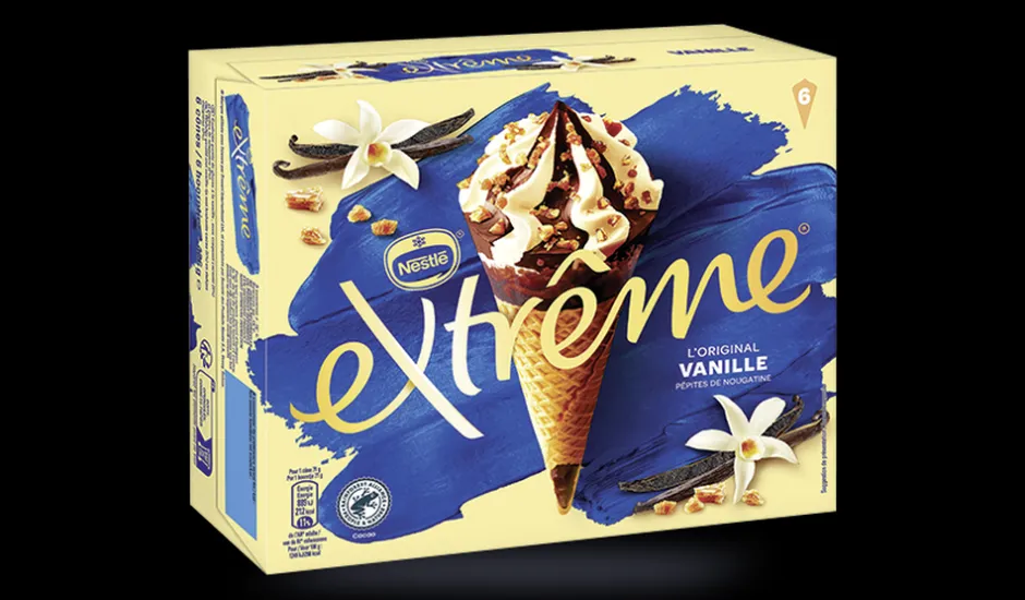 6 cônes extrême vanille*Picard Online
