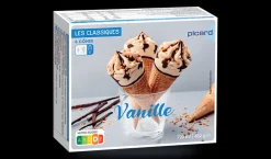 6 cônes vanille*Picard Clearance