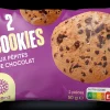 2 cookies aux pépites de chocolat*Picard Best
