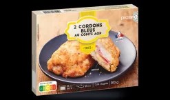 2 cordons bleus de poulet au comté A.O.P.*Picard Online