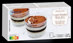 2 coupes pâtissières tiramisù*Picard Discount