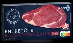 1 entrecôte Label Rouge*Picard