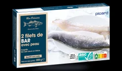 2 filets de bar avec peau ASC, élevé en Grèce*Picard Outlet
