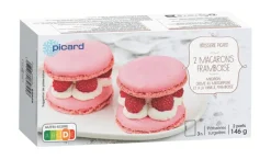 2 macarons framboise*Picard Best