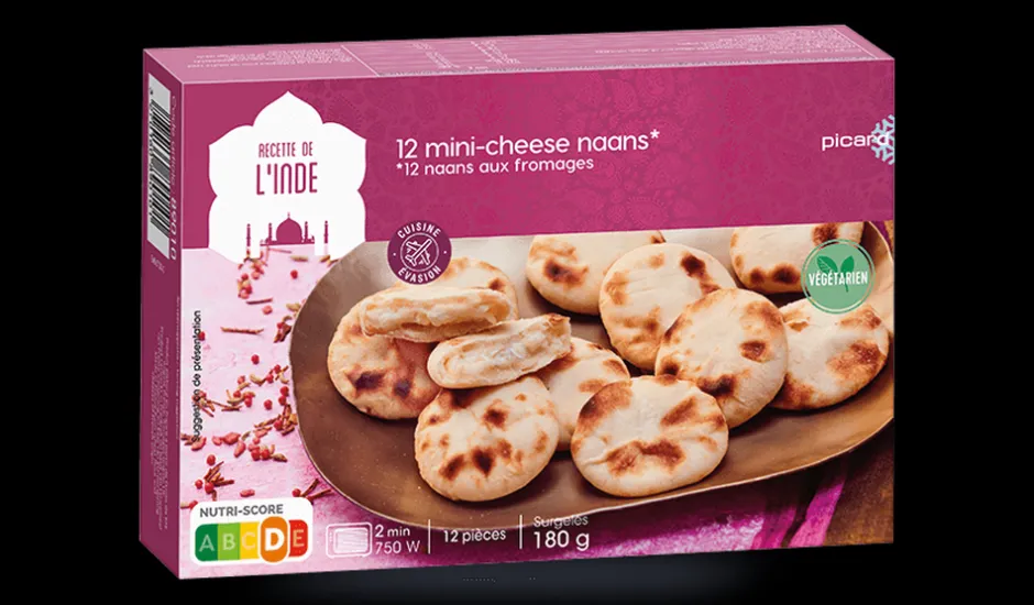 12 mini cheese naans*Picard Discount
