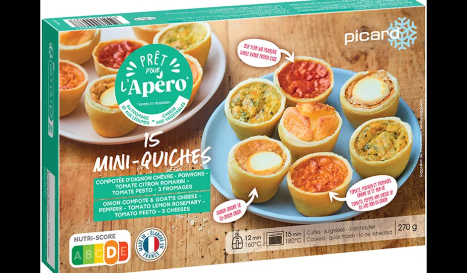 15 mini quiches 5 saveurs*Picard Best