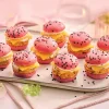 9 mini-burgers roses*Picard Sale