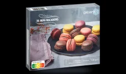 20 mini-macarons,chocolat,cassis, framboise,citron*Picard Discount