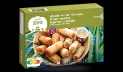 16 mini-nems : poulet-menthe, légumes-coriandre*Picard Clearance