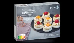 8 mini-pavlovas, 4 fruits exotiques, 4 framboise*Picard Best