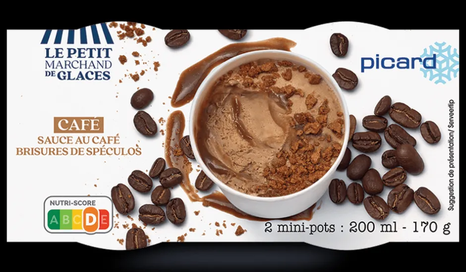 2 mini-pots café, crème glacée au café*Picard Clearance
