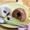 2 mochis glacés cacao coeur coulant / cookie*Picard Best