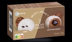 2 mochis glacés cacao coeur coulant / cookie*Picard Best