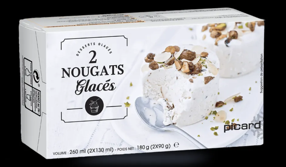 2 nougats glacés*Picard Hot