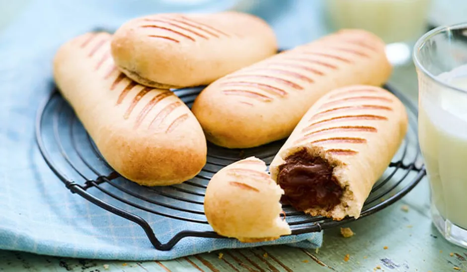 4 panini fourrés à la pâte à tartiner*Picard Discount