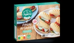 8 paninis apéritifs, pesto, tomate, mozzarella*Picard Best