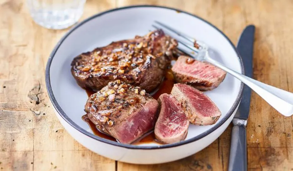 2 pavés de boeuf marinés à l'échalote*Picard New