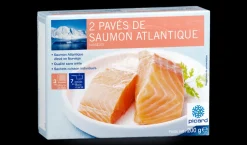 2 pavés de saumon atlantique, élevé en Norvège*Picard Hot
