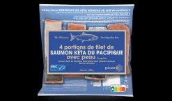 4 pavés de saumon kéta du Pacifique MSC*Picard Sale