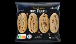 4 petits pains aux figues, précuits*Picard Discount