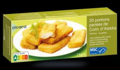 20 portions de colin d'Alaska MSC**Picard Sale