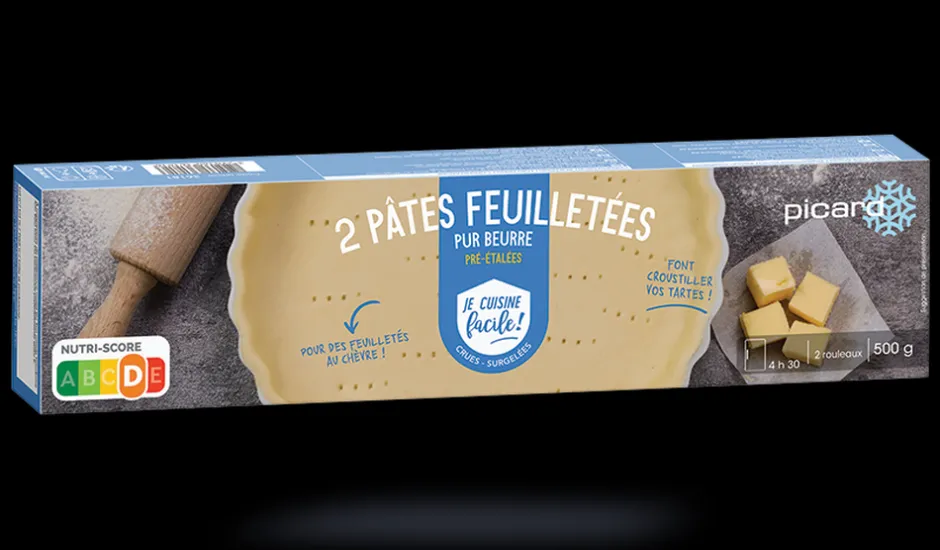 2 pâtes feuilletées pur beurre pré-étalées*Picard Discount