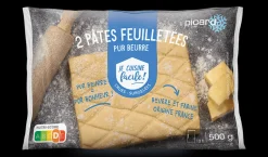2 pâtes feuilletées pur beurre*Picard New