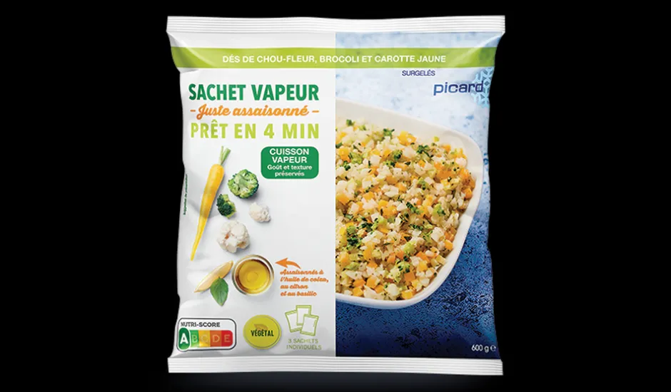 3 sachets vapeur assaisonnés citron et basilic*Picard Hot