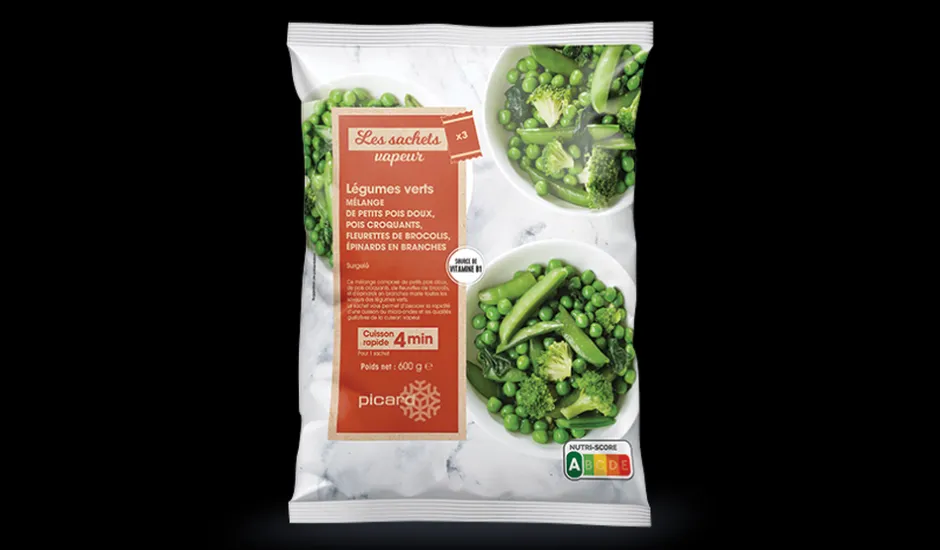 3 sachets vapeur légumes verts*Picard Sale