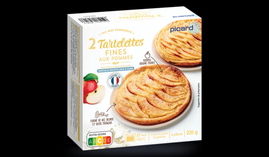 2 tartelettes fines aux pommes*Picard Discount