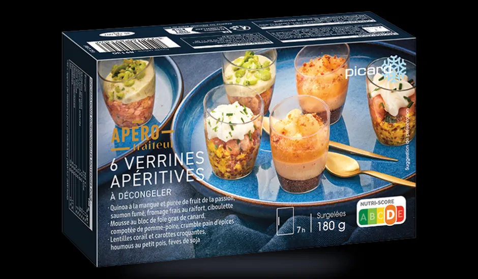 6 verrines apéritives*Picard