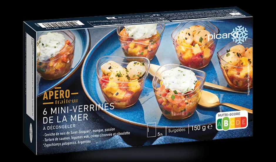 6 verrines de la mer*Picard Best