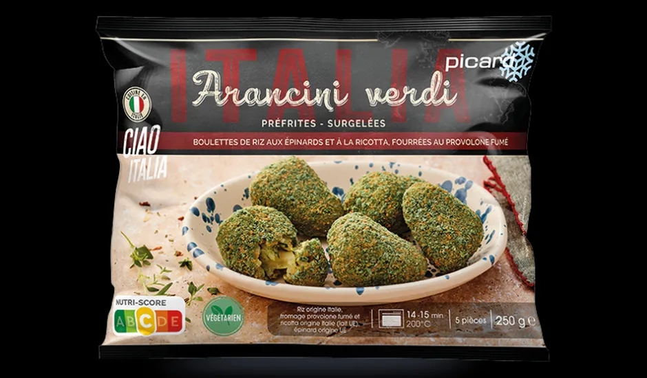 Arancini verdi, boulettes de riz aux épinards*Picard Outlet