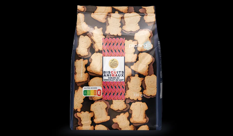 Biscuits animaux, sablés au chocolat au lait*Picard Outlet
