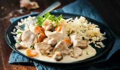 Blanquette de veau à la crème d'Isigny et riz*Picard Clearance