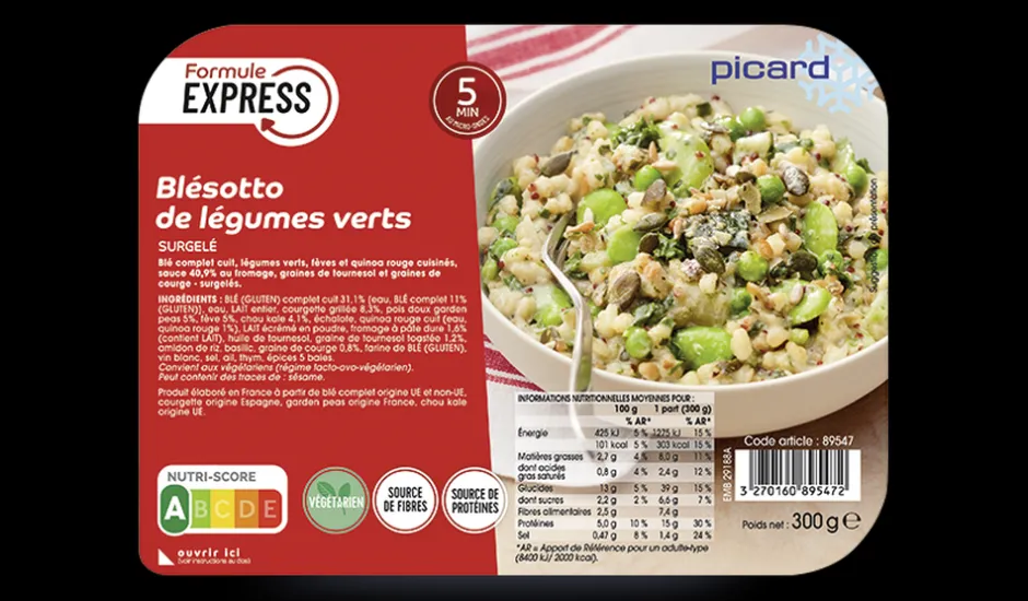 Blésotto de légumes verts*Picard Hot