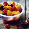 Bol de fruits au sirop passion framboise*Picard Discount