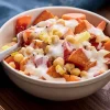 Bol de patate douce grillée, pois chiche, tomate*Picard New