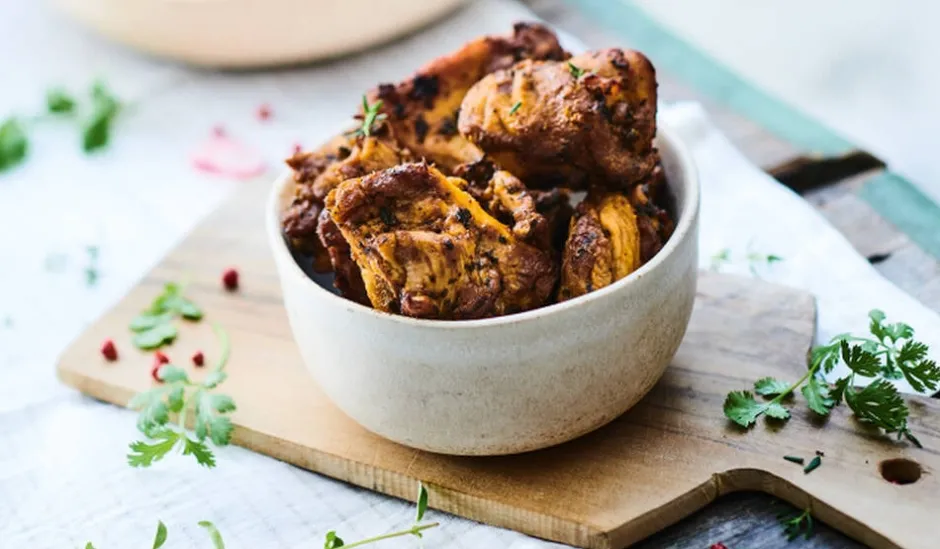 Bouchées de poulet tikka marinées, cuites*Picard Clearance
