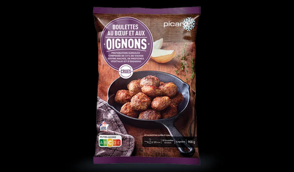 Boulettes au boeuf et aux oignons, 30 pièces environ*Picard Best