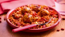 Boulettes végétariennes sauce cajun légumes rouges*Picard Discount