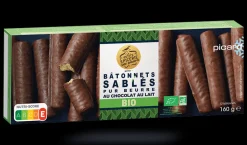 Bâtonnets sablés au chocolat au lait bio*Picard Outlet