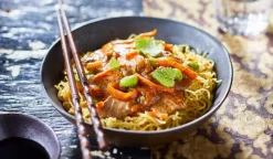 Bœuf aux oignons et nouilles chinoises aux légumes*Picard Clearance