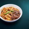 Bœuf mariné, nouilles et légumes sautés, sauce soja sésame*Picard Hot