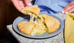 Burrata al forno, burrata entière et sauce pesto*Picard Best